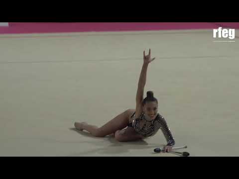 Natalia García mazas 1ª fase Liga Iberdrola GR Valencia 2021