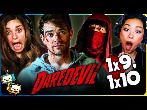DAREDEVIL 1x9 & 1x10 Reaction w/ Kristen & Vivian | First Time Watch | Charlie Cox