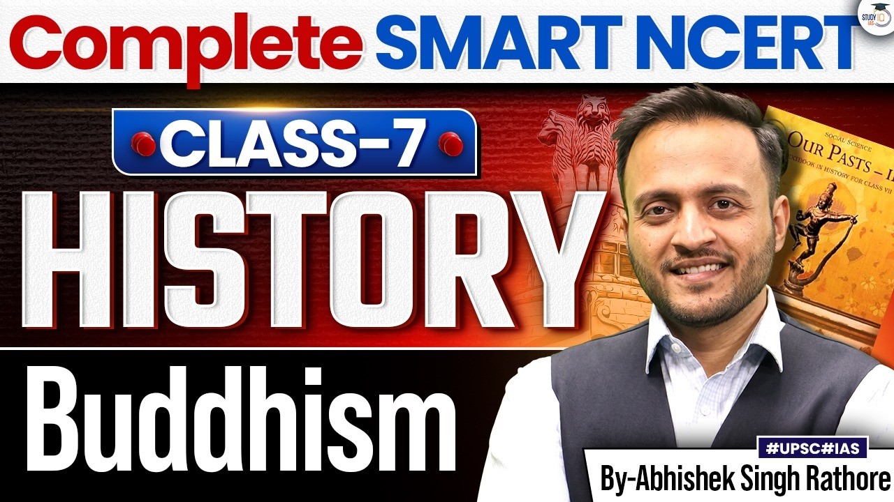 NCERT History for UPSC 2027 | Class 6 History | Buddhism & Jainism | StudyIQ IAS