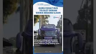 Geram Klakson Tolelet Ganggu Siswa Sedang Ujian, Guru di Depok Cegat Bus yang Lewat Depan Sekolah
