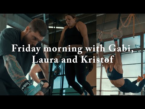 Friday morning with Gabi, Laura and Kristof