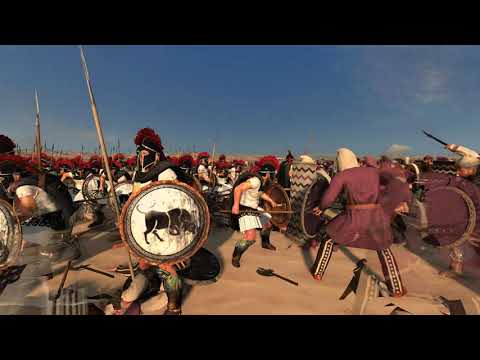 ELITE ROYAL SPARTAN ARMY vs 40.000 PERSIANS - Total War ROME 2