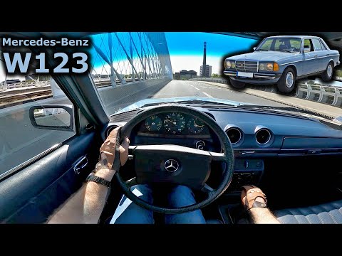 1982 Mercedes W123 | The Ultimate Relaxing POV Drive (Pure Engine Sound & Car ASMR)