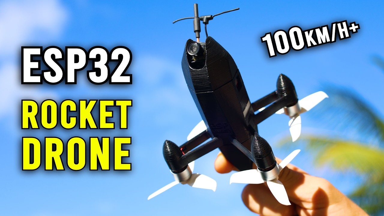Build The Smallest ESP32 Brushless Rocket Drone | ESP-BLAST - YouTube