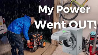 Whole House Power Backup Solution | Generator Inlet Box | How To Use Portable Generator