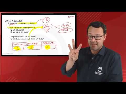 Provas no processo do trabalho - OAB - Parte 1 - Professor Bruno Klippel