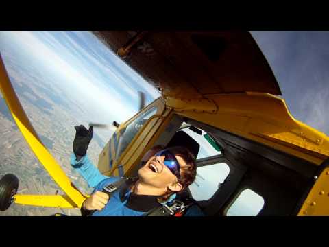 Skok spadochronowy Denisa - tandem