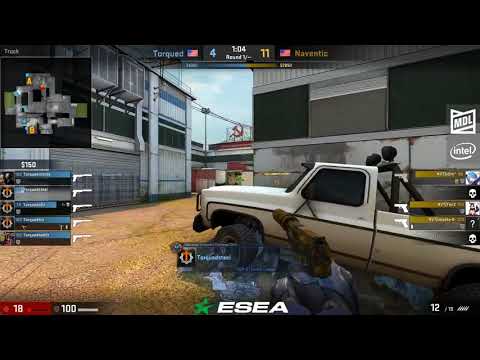 GOD A2Z Torqued vs Naventic - CS:GO - ESEA Season 26