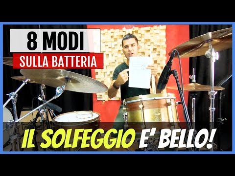 8 Modi per Suonare il Solfeggio Ritmico Sulla Batteria