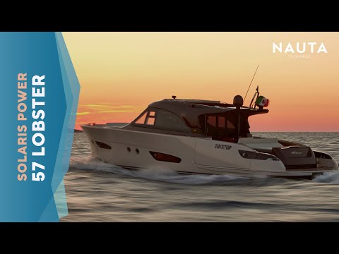 Solaris power - 57 lobster - POV yacht tour esterni e cabine