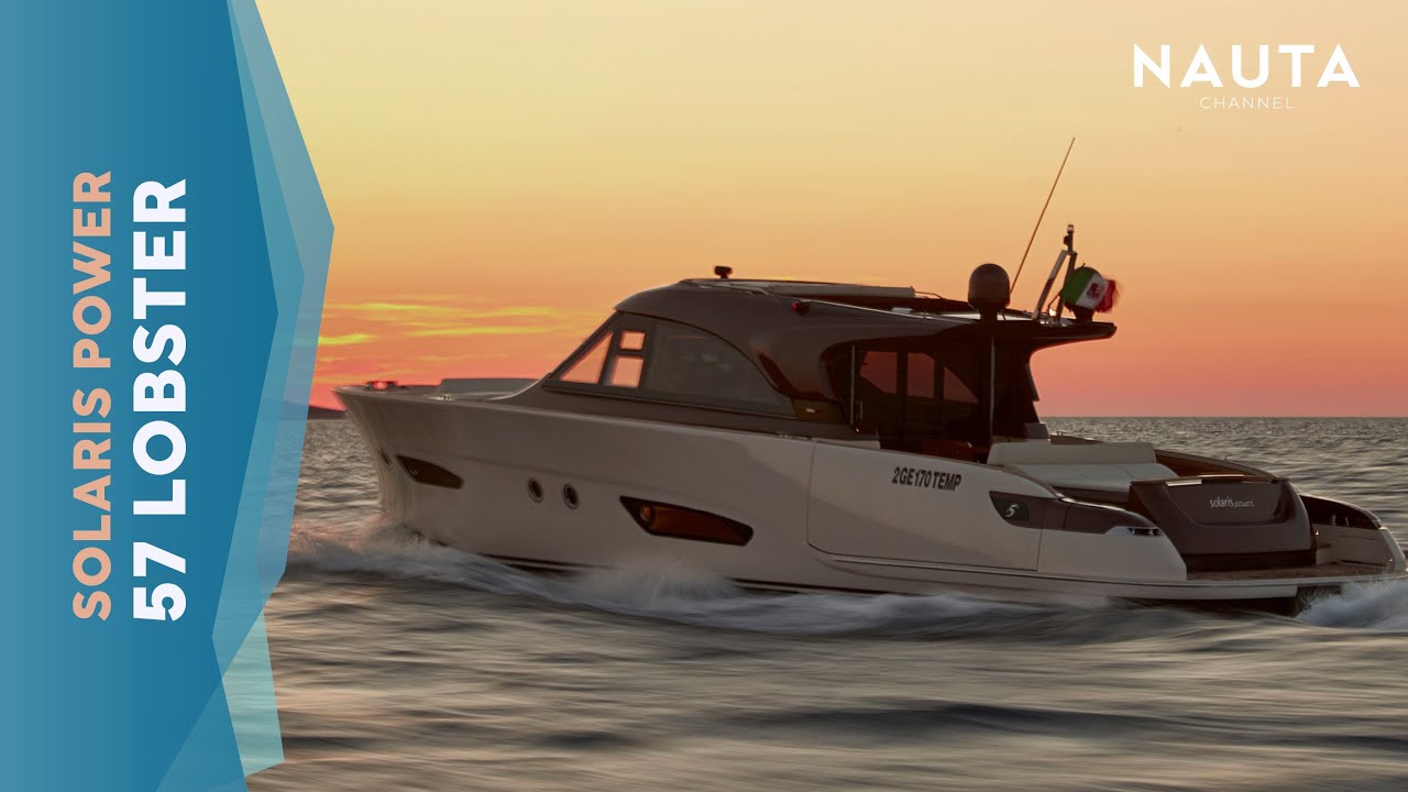 Solaris power - 57 lobster - POV yacht tour