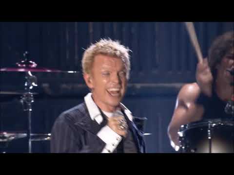 Billy Idol - Dancing with myself (live 2009), con lyrics.