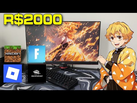 TESTANDO JOGOS NO MEU PC GAMER BARATO