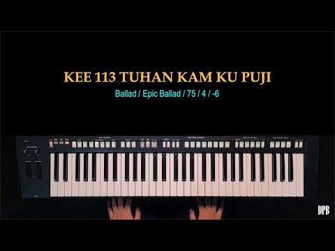 Kitab Ende-Enden (KEE) GBKP 113 Tuhan Kam Ku Puji - Kibordis KEE