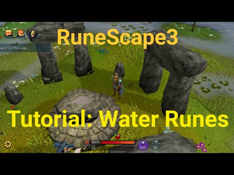 Rs3 Tutorial: How to make Water Runes?