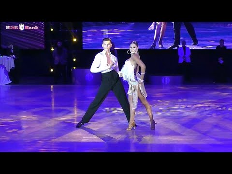 Румба / Мирончик Иван и Борисевич Анастасия (Витебск) / Молодежь-2 La (Open) - Первенство Беларуси