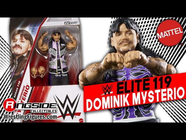 Vídeo relacionado con Mattel WWE Dirty Dominik Mysterio Elite Colección Serie 119 Lucha Libre Figura de Acción Juguete 2025