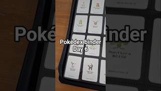 Pokédex binder day 6 #pokemon #pokemoncards #pokemontcg #Pokédex