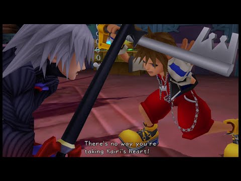 Sora vs Dark Riku/Ansem Final Encounter Kingdom hearts Final Mix