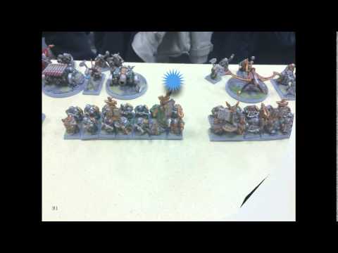 418 Bretonnia vs Dwarfs warhammer fantasy battle report