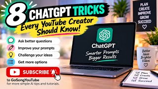 🤯 8 ChatGPT Tricks Most People Don’t Know! | Get Better Results