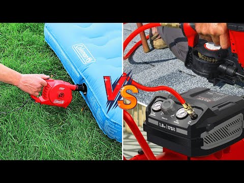 Air Compressor Vs Air Pump | What's the Difference Between a Pump and a Compressor?