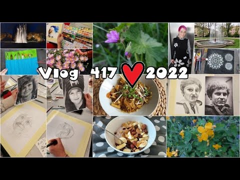 Vlog 417/22 - ZUŠ, pouzdro, balkón, fontána, růžové ladění