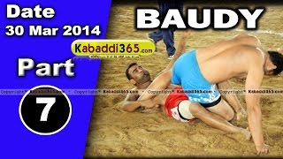Baudy (Moga) Kabaddi Tournament 30 Mar 2014 Part 1 By Kabaddi365.com