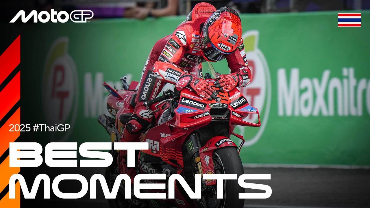 Best MotoGP™ Moments! 💨 | 2025 #ThaiGP