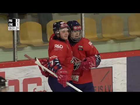 Optibet Hokeja līga. HK Prizma - Energija. Spēles labākie momenti. (10.01.2025.)