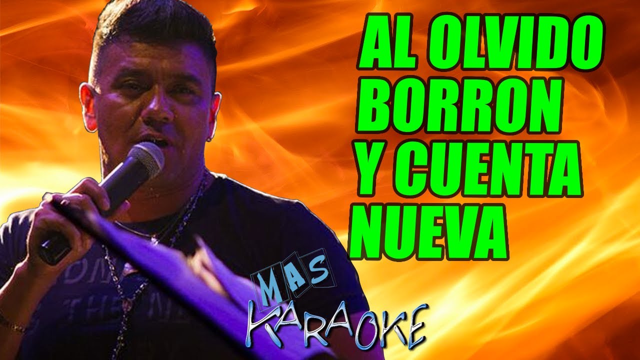 Al Olvido Borrón Y Cuenta Nueva