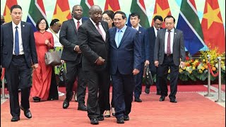 Thủ tướng Phạm Minh Chính hội kiến Tổng thống Cộng hòa Nam Phi