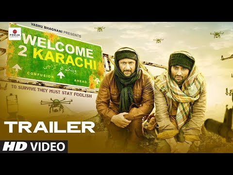 Welcome To Karachi - Official Trailer | Jackky Bhagnani | Arshad Warsi | Lauren Gottlieb