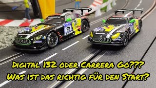 Carrera Go oder Carrera Digital 132? Kleine Hilfe für den Einstieg.
