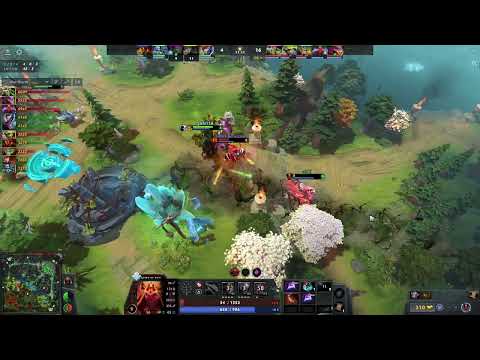 Miracle Queen of Pain with Yatoro Medusa vs Emo Ember Spirit