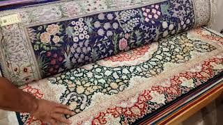 Tehran - handmade silk carpets from Qom