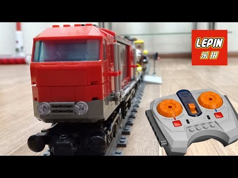 ГРУЗОВОЙ ПОЕЗД LEGO / LEPIN - ПОЛНЫЙ ОБЗОР ЖЕЛЕЗНОЙ ДОРОГИ - ДЕШЁВЫЙ АНАЛОГ LEGO ПОЕЗД