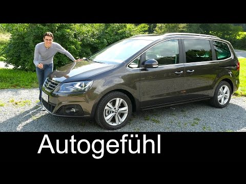 Seat Alhambra Facelift FULL REVIEW test driven 2016 - Autogefühl