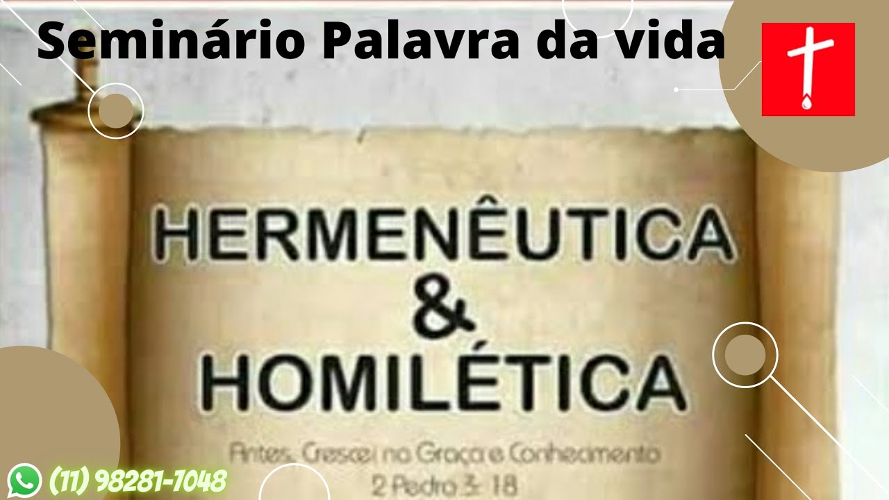 Hermenêutica e Homilética -  Aula 1A (Bacharel)