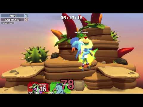 Saturday Night Slappin' 17 - Fruit vs Sad Man Fish Man (Grand Finals)