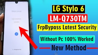 LG STYLO 6 - FRP Reset/Google Account Bypass LG Stylo 6 FRP/Google Lock Bypass WITHOUT PC