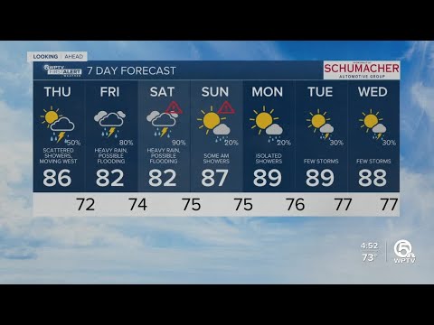 First Alert Weather Forecast for Morning of Thursday, June 2, 2022