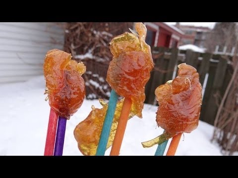 Como fazer Maple Taffy (la Tire D'Érable) - Episódio 4 - A cozinha de Reveena