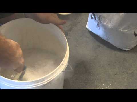 How to mix refractory castable by hand - ABC Ovens