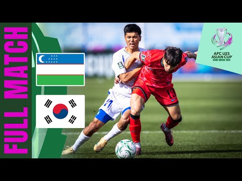Uzbekistan vs Korea Republic | Full Match | AFC U23 Asian Cup™ 2026 – Group Stage