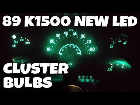 89 Chevy Truck | LED upgrade and new odometer gear