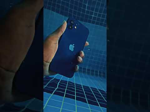iPhone 12 water proof testing                   #iphone #iphone12 #waterproof