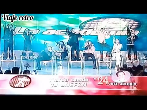 LA ACADEMIA 1ra GENERACIÓN CONCIERTO 12 EXPULSADO JOSÉ ANTÓNIO