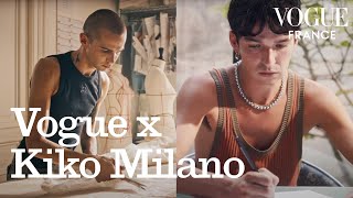 Comment Kiko Milano soutient les jeunes créateurs Weinsanto et Maitrepierre ? | Vogue x Kiko Milano