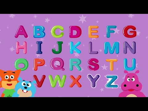 Bernyanyi Huruf Alphabet | Bernyanyi dan Bergoyang! | Bebiyu lagu untuk anak-anak